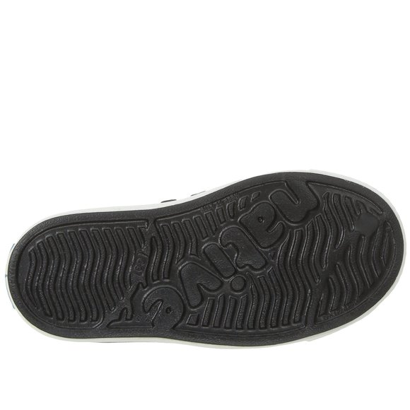 NATIVE SHOES, JEFFERSON CHILD, KIDS LIGHTWEIGHT SNEAKER, JIFFY BLACK/SHELL - Picture 4 of 6